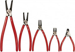 Wiha - 5 Piece Retaining Ring Plier Set - Comes in Box - Makers Industrial Supply