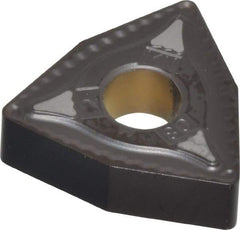 Kennametal - WNMG432 MN Grade KCP10 Carbide Turning Insert - TiCN/Al2O3 Finish, 80° Trigon, 1/2" Inscr Circle, 3/16" Thick, 1/32" Corner Radius