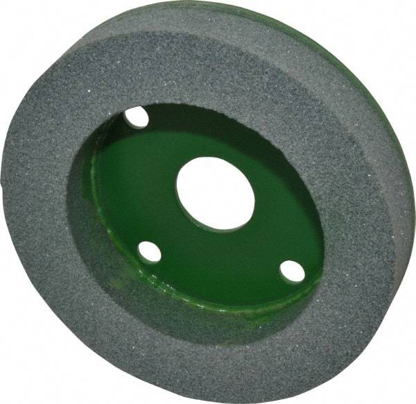 Camel Grinding Wheels - 6" Diam, 1-1/4" Hole Size, 1" Overall Thickness, 60 Grit, Type 50 Tool & Cutter Grinding Wheel - Medium Grade, Silicon Carbide, I Hardness, Vitrified Bond, 3,450 RPM - Makers Industrial Supply