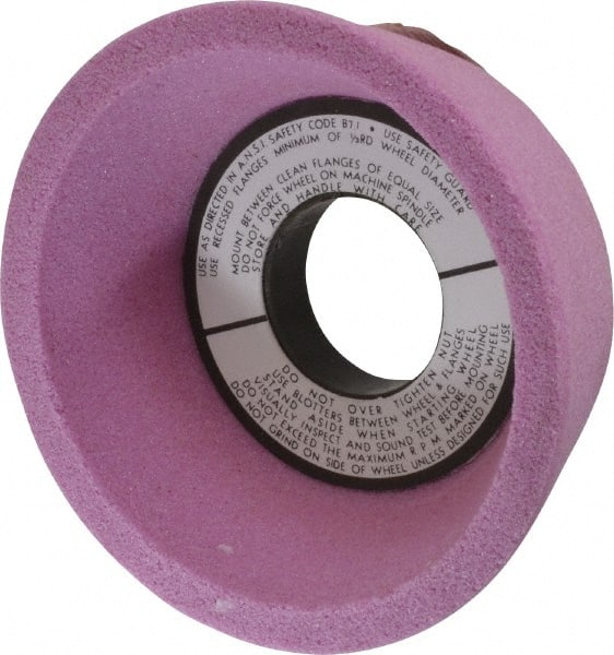 Grier Abrasives - 4" Diam, 1-1/4" Hole, 1-1/2" Thick, 80 Grit Type 11 Tool & Cutter Grinding Wheel - Makers Industrial Supply