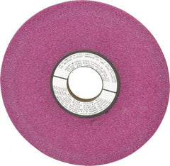 Grier Abrasives - 6" Diam, 1-1/4" Hole Size, 1/2" Overall Thickness, 60 Grit, Type 12 Tool & Cutter Grinding Wheel - Medium Grade, Aluminum Oxide, J Hardness, Vitrified Bond, 4,138 RPM - Makers Industrial Supply