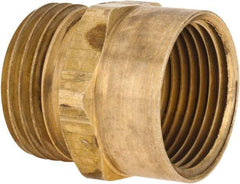 ANDERSON METALS - 3/4 MGHT & 3/4 FPT Garden Hose Male x FIP - Lead Free Brass, Male Hose to Female Pipe Connector - Makers Industrial Supply