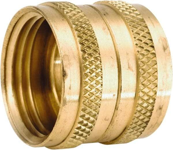 ANDERSON METALS - 3/4 GHT Garden Hose Female Swivel - Lead Free Brass, Female Hose to Female Hose Swivel Connector - Makers Industrial Supply