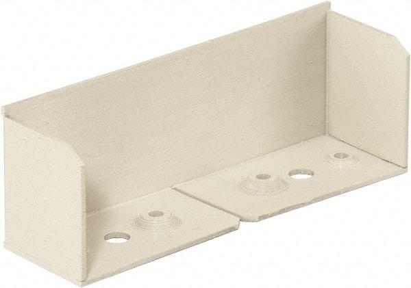 Hubbell Wiring Device-Kellems - 4.59 Inch Long x 1.31 Inch Wide x 1.64 Inch High, Rectangular Raceway Fitting - Ivory, For Use with HBL4750 Series Raceways - Makers Industrial Supply