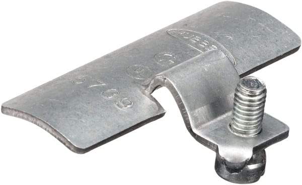 Hubbell Wiring Device-Kellems - 2 Inch Long, Raceway Grounding Clamp - Metallic, For Use with HBL500 Series Raceways and HBL750 Series Raceways - Makers Industrial Supply