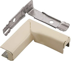 Hubbell Wiring Device-Kellems - 2.98 Inch Long x 0.94 Inch Wide x 3 Inch High, Raceway Elbow End - 90°, Ivory, For Use with HBL500 Series Raceways and HBL750 Series Raceways - Makers Industrial Supply