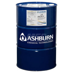 Cutting & Grinding Fluid: 55 gal Drum Use on Ferrous Metal & Non-Ferrous Metal, Blue