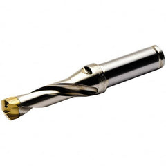 Seco - 9.5 to 9.99mm Diam, 1.18" Max Depth, 5/8" Shank Diam, Replaceable Tip Drill - SD100 Insert - Makers Industrial Supply