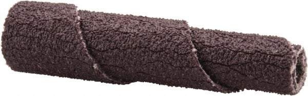 3M - 1-1/2" Long x 3/8" Diam, Aluminum Oxide, Full Taper Cartridge Roll - 100 Grit, 1/8" Pilot Hole Diam, Fine Grade, X Weighted, Cloth Backing - Makers Industrial Supply