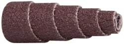 3M - 1-1/2" Long x 1/2" Diam, Aluminum Oxide, Full Taper Cartridge Roll - 80 Grit, 1/8" Pilot Hole Diam, Medium Grade, X Weighted, Cloth Backing - Makers Industrial Supply