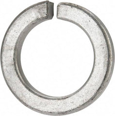 Value Collection - 1-3/4", 1.758" ID, 0.389" Thick Split Lock Washer - Grade 8 Spring Steel, Zinc-Plated Finish, 1.758" Min ID, 1.789" Max ID, 2.679" Max OD - Makers Industrial Supply