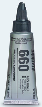 660 Quick Metal Retaining Compound Press Fit Repair - 50 ml - Makers Industrial Supply