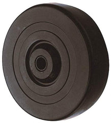 Albion - 3 Inch Diameter x 1-1/4 Inch Wide, Hard Rubber Caster Wheel - 210 Lb. Capacity, 1-19/32 Inch Hub Length, 5/16 Inch Axle Diameter, Self-Lube Bearing - Makers Industrial Supply