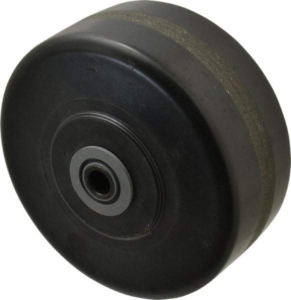 Albion - 6 Inch Diameter x 2-1/2 Inch Wide, Phenolic Caster Wheel - 1,650 Lb. Capacity, 2-15/16 Inch Hub Length, 1/2 Inch Axle Diameter, Sealed Roller Bearing - Makers Industrial Supply