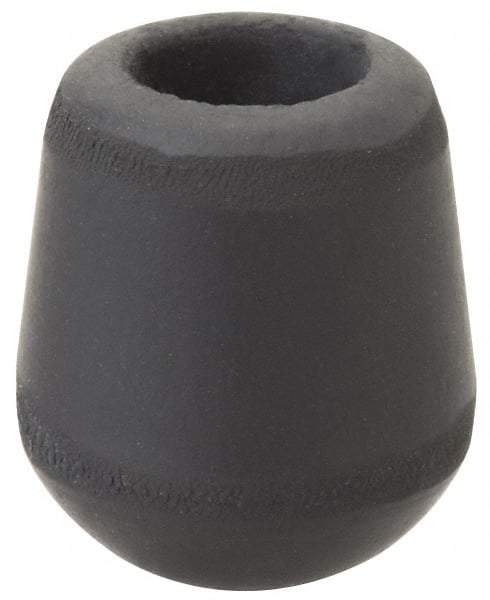 De-Sta-Co - 0.7205" Max Diam, 3/8-16 Thread, Neoprene, Slip On, Round End, Clamp Spindle Assembly Replacement Cap - For 3/8" Diam Standard Spindle, 0.88" OAL, 0.3386" Hole Diam - Makers Industrial Supply