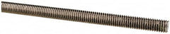 Made in USA - 3/8-16 UNC (Coarse), 6' Long, Stainless Steel Threaded Rod - Right Hand Thread - Makers Industrial Supply