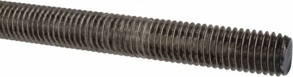 Made in USA - 5/8-11 UNC (Coarse), 6' Long, Stainless Steel Threaded Rod - Right Hand Thread - Makers Industrial Supply