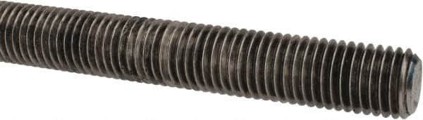 Made in USA - 3/4-10 UNC (Coarse), 6' Long, Stainless Steel Threaded Rod - Right Hand Thread - Makers Industrial Supply