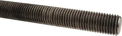 Made in USA - 7/8-9 UNC (Coarse), 6' Long, Stainless Steel Threaded Rod - Right Hand Thread - Makers Industrial Supply