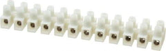 Ideal - 0.7mm High x 7.9mm Long, Terminal Block Barrier Strip - Use with 12 Pole Terminal Blocks - Makers Industrial Supply