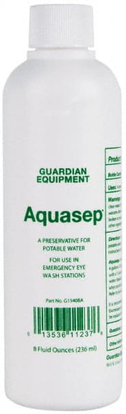 Guardian - Portable Eye Wash Station Accessories Type: Water Preservative Bottle Station Compatibility: Portable Eyewash Stations - Makers Industrial Supply