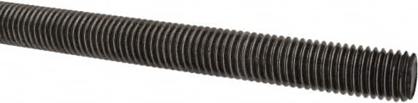 Value Collection - 5/8-11 UNC (Coarse), 6' Long, Alloy Steel Threaded Rod - Plain Finish, Right Hand Thread - Makers Industrial Supply