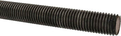 Value Collection - 7/8-9 UNC (Coarse), 6' Long, Alloy Steel Threaded Rod - Right Hand Thread - Makers Industrial Supply