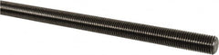 Value Collection - 1-8 UNC (Coarse), 6' Long, Alloy Steel Threaded Rod - Right Hand Thread - Makers Industrial Supply