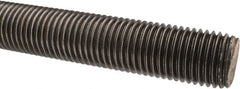 Value Collection - 1-1/4-7 UNC (Coarse), 6' Long, Alloy Steel Threaded Rod - Right Hand Thread - Makers Industrial Supply