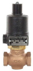 Magnatrol Valve - 3/4" Port, 2 Way, Bronze Solenoid Valve - Normally Open - Makers Industrial Supply