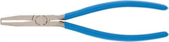 Channellock - 8" OAL, End Cutting Pliers - 1-3/16" Jaw Length x 17/32" Jaw Width, Plastic Dipped Handle - Makers Industrial Supply