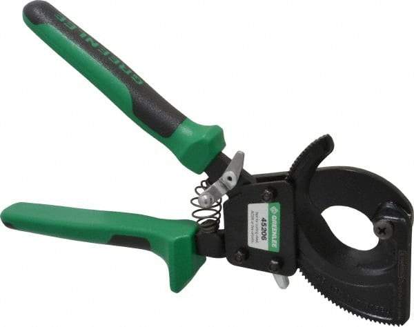 Greenlee - 10" OAL, 1-3/8" Capacity, Cable Cutter - Molded Plastic Handle - Makers Industrial Supply