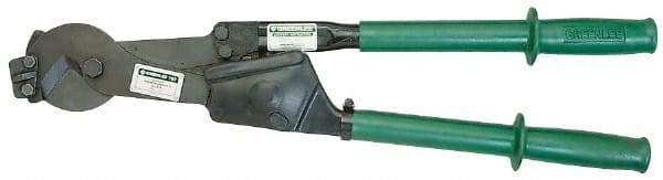 Greenlee - 29-1/4" OAL, 1/2" Capacity, Cable Cutter - Rubber Handle - Makers Industrial Supply