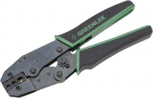 Greenlee - Terminal Crimper - For Insulated Terminals Style - Makers Industrial Supply