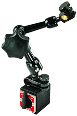 #660 - 1-3/16 x 1-9/16 x 1-3/8" Base Size  - Power On/Off with Triple-Jointed Arm - Magnetic Base Indicator Holder - Makers Industrial Supply