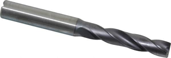 Kennametal - 8.5mm 180° Spiral Flute Solid Carbide Screw Machine Drill Bit - Makers Industrial Supply