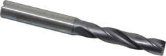 Kennametal - 8.5mm 180° Spiral Flute Solid Carbide Screw Machine Drill Bit - Makers Industrial Supply