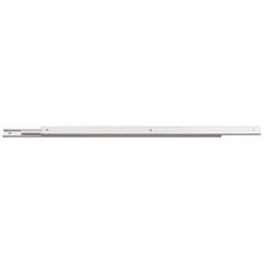 Drawer Slides; Type: Low Profile Slide; Extension Style: Full Extension; Slide Length: 11-13/16; Travel Length: 345.0; 13.58; Travel Length: 13.58; Load Capacity (Lb.): 33.0 lb; 33.000; Finish/Coating: White Alumite; Painted; Material: Aluminum; Finish: P