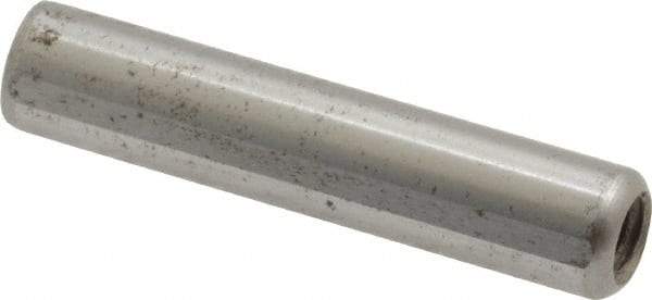 Gibraltar - 5/16" Diam x 1-1/2" Pin Length C-1215 Case Hardened Steel Pull Out Dowel Pin - 1 Beveled & 1 Threaded End - Makers Industrial Supply