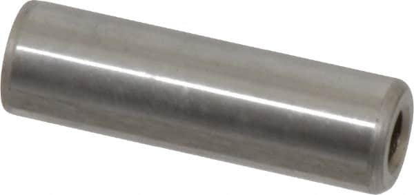 Gibraltar - 3/8" Diam x 1-1/4" Pin Length C-1215 Case Hardened Steel Pull Out Dowel Pin - 1 Beveled & 1 Threaded End - Makers Industrial Supply