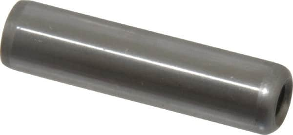 Gibraltar - 3/8" Diam x 1-1/2" Pin Length C-1215 Case Hardened Steel Pull Out Dowel Pin - 1 Beveled & 1 Threaded End - Makers Industrial Supply