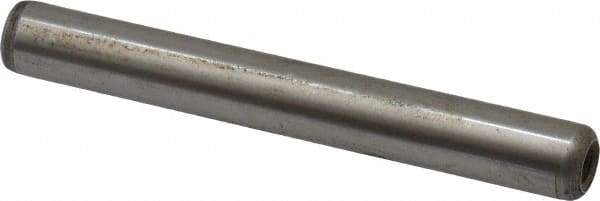 Gibraltar - 3/8" Diam x 3" Pin Length C-1215 Case Hardened Steel Pull Out Dowel Pin - 1 Beveled & 1 Threaded End - Makers Industrial Supply