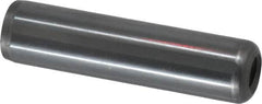 Gibraltar - 1/2" Diam x 2" Pin Length C-1215 Case Hardened Steel Pull Out Dowel Pin - 1 Beveled & 1 Threaded End - Makers Industrial Supply