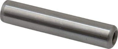 Gibraltar - 1/2" Diam x 2-1/2" Pin Length C-1215 Case Hardened Steel Pull Out Dowel Pin - 1 Beveled & 1 Threaded End - Makers Industrial Supply