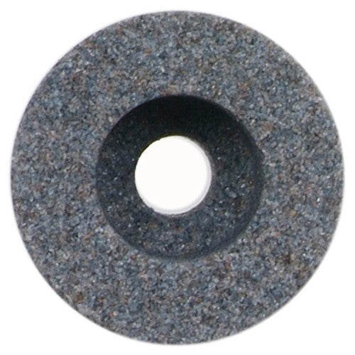 1″ × 1″ × 1/4″ 32A Internal Wheel Type 05 Recessed One Side1/2″ × 1/2″, 60 Grit Aluminum Oxide 32A60-KVBE - Makers Industrial Supply