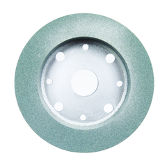 6 x 1 x 4" - Silicon Carbide (39C) / 60I Type 2 - Tool & Cutter Grinding Wheel - Makers Industrial Supply