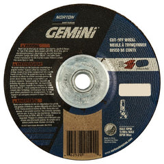 6″ × 1/8″ × 5/8″ Gemini Non-Woven Depressed Center Wheel Type 27 - Makers Industrial Supply