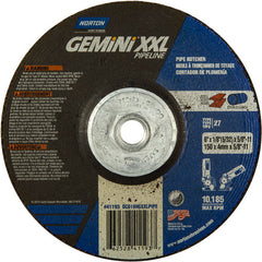 6″ × 5/32″ × 5/8″ Gemini Non-Woven Depressed Center Wheel Type 27 - Makers Industrial Supply