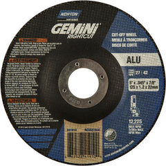 5″ × 0.045″ × 7/8″ Gemini Non-Woven Depressed Center Wheel Type 27 24 Grit - Makers Industrial Supply