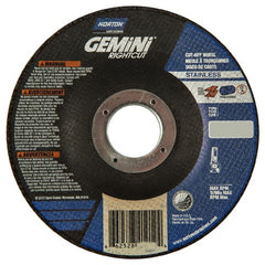 ‎4-1/2″ × 1.6″ × 22.2″ Gemini Non-Woven Depressed Center Wheel Type 27 24 Grit - Makers Industrial Supply